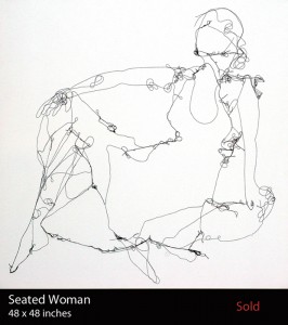 Seated Woman titled